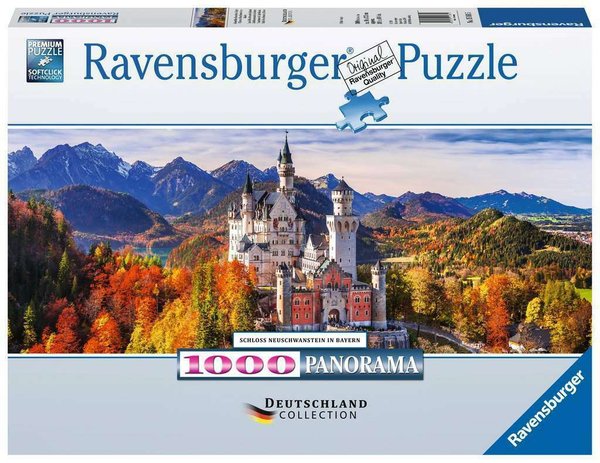 RAVENSBURGER 15161 Puzzle Schloss Neuschwanstein in Bayern 1000 Teile