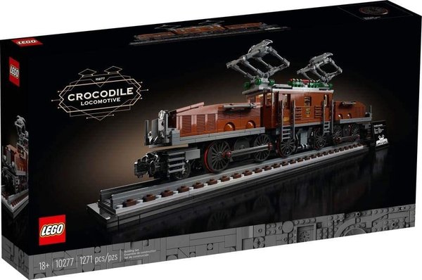 LEGO Creator 10277 Lokomotive Krokodil 1271 Teile