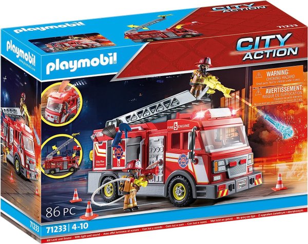 Playmobil 71233 City Action Feuerwehrauto