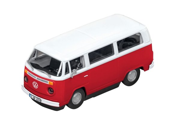 CARRERA DIG132 VW T2b Bus rot-weiß - FORMNEUHEIT - Limitiertes SONDERMODELL