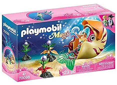 Playmobil 70098 Magic - Meerjungfrau mit Schneckengondel